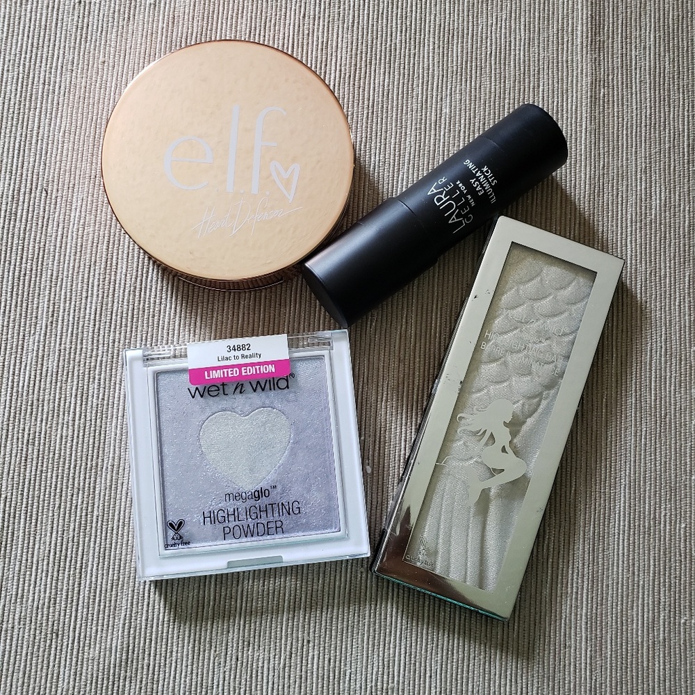 HIGHLIGHTER BUNDLE - wetnwild, Laura Geller, elf